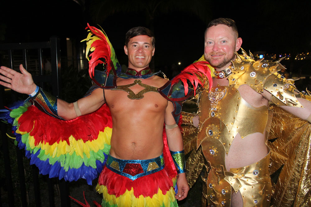 Headdress Ball 2018 photo - Duval Street, Key West